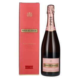 Piper-Heidsieck Champagne ROSÉ SAUVAGE 12% Vol. 0,75l dovanų dėžutėje, briutas