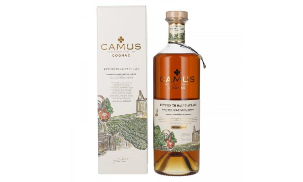 Camus Cognac RETURN TO SAINT-AULAYE Vintage 2016 43% Vol. 0,7l dovanų dėžutėje