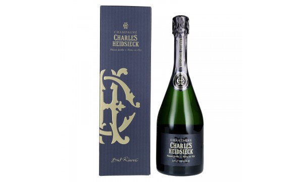 Charles Heidsieck Brut Réserve 12% Vol. 0,75l dovanų dėžutėje, briutas