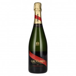 G.H. Mumm Champagne CORDON ROUGE Brut 12,5% Vol. 0,75l, briutas