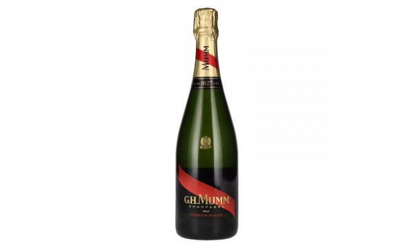 G.H. Mumm Champagne CORDON ROUGE Brut 12,5% Vol. 0,75l, briutas G.H. Mumm Champagne CORDON ROUGE Brut 12,5% Vol. 0,75l, briutas