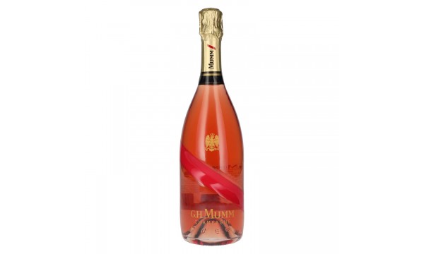 G.H. Mumm Champagne GRAND CORDON Rosé Brut 12,5% Vol. 0,75l, briutas