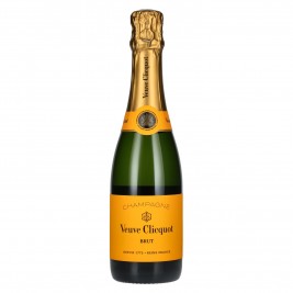 Veuve Clicquot Champagne Brut Yellow Label 12,5% Vol. 0,375l, sausas