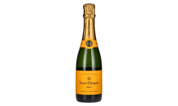 Veuve Clicquot Champagne Brut Yellow Label 12,5% Vol. 0,375l, sausas