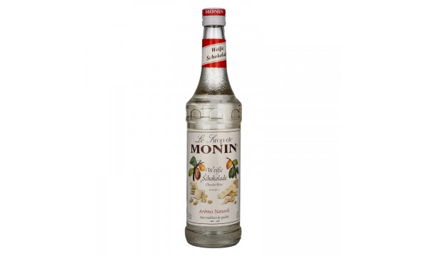 Le Sirop de Monin WEISSE SCHOKOLADE 0,7l