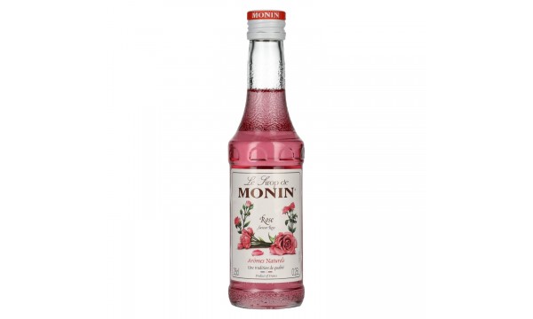Le Sirop de Monin ROSE 0,25l