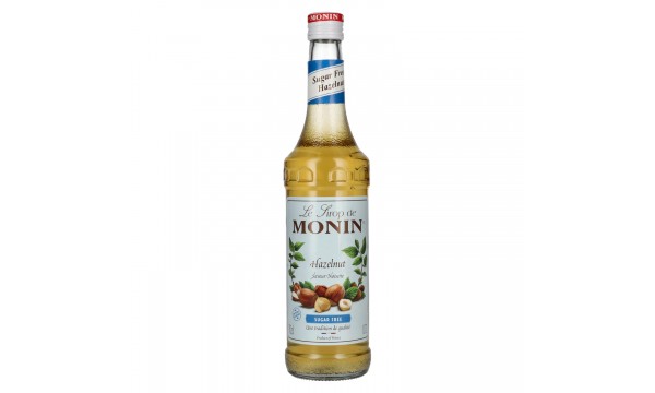 Le Sirop de Monin HASELNUSS ZUCKERFREI 0,7l
