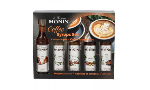 Le Sirop de Monin COFFEE SYRUPS SET 5x0,05l