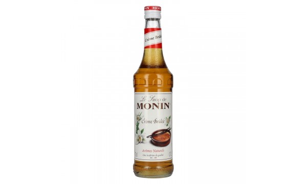 Le Sirop de Monin CRÈME BRÛLÉE 0,7l
