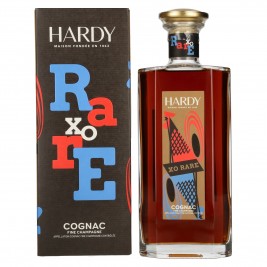 Hardy XO RARE Fine Champagne Cognac 40% Vol. 0,7l dovanų dėžutėje