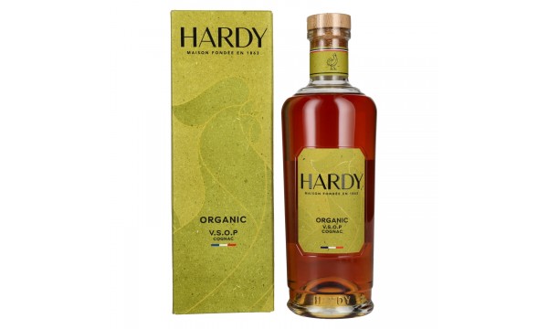 Hardy V.S.O.P Cognac ORGANIC 40% Vol. 0,7l dovanų dėžutėje