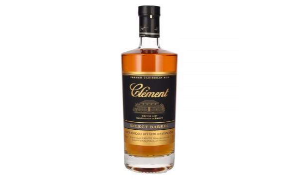 Clément Rhum Agricole Select Barrel 40% Vol. 0,7l Old Design Clément Rhum Agricole Select Barrel 40% Vol. 0,7l Old Design