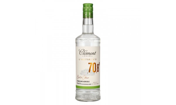 Clément Rhum L'Initial Agricole Blanc 70,8% Vol. 0,7l