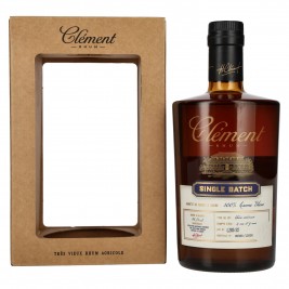 Clément Trés Vieux Rhum Agricole SINGLE BATCH 100% Canne Bleue 46,5% Vol. 0,5l dovanų dėžutėje