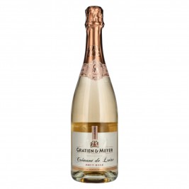 Gratien & Meyer Crémant de Loire Brut-Rosé 12% Vol. 0,75l, briutas