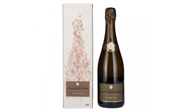 Louis Roederer Champagne VINTAGE 2016 12,5% Vol. 0,75l dovanų dėžutėje , briutas