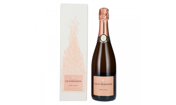 Louis Roederer Champagne ROSÉ Vintage 2018 12,5% Vol. 0,75l dovanų dėžutėje, briutas