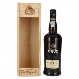 Gran Cruz 10 Years Old Tawny Port 19% Vol. 0,75l medinėje dėžėje, saldus