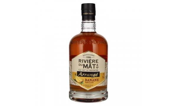 Rivière du Mât Arrangé Banane Vanillée 35% Vol. 0,7l