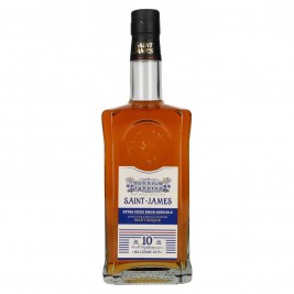Saint James 10 ANS Extra Vieux Rhum Agricole Martinique Millésime AOC 2015 42,5% Vol. 0,7l