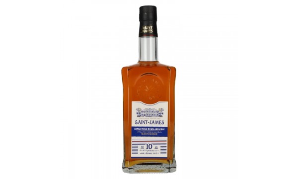 Saint James 10 ANS Extra Vieux Rhum Agricole Martinique Millésime AOC 2015 42,5% Vol. 0,7l