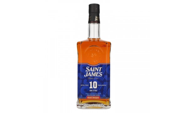 Saint James 10 ANS D'ÂGE Extra Vieux Rhum Agricole Martinique AOC Série Limitée 2025 42% Vol. 0,7l Saint James 10 ANS D'ÂGE Extra Vieux Rhum Agricole Martinique AOC Série Limitée 2025 42% Vol. 0,7l