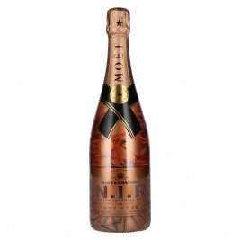 Moët & Chandon Champagne N.I.R. Dry Rosé Sec Luminous Edition 12% Vol. 0,75l, sausas
