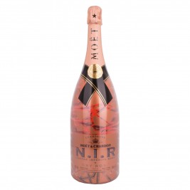 Moët & Chandon N.I.R. Nectar Imperial Rosé Dry Luminous Edition 12% Vol. 3l medinėje dėžutėje, briutas