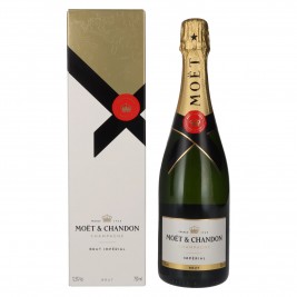 Moët & Chandon Champagne IMPÉRIAL Brut 12,5% Vol. 0,75l dovanų dėžutėje, sausas