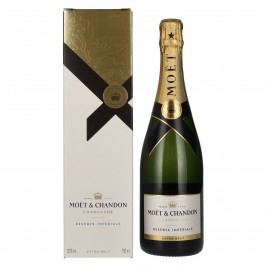 Moët & Chandon Champagne RÉSERVE IMPÉRIALE Brut 12,5% Vol. 0,75l dovanų dėžutėje, briutas