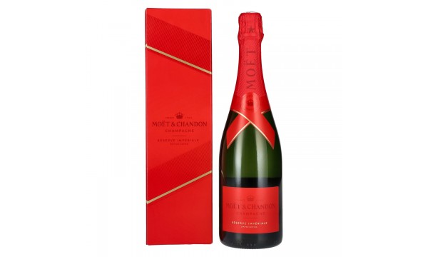 Moët & Chandon Champagne RÉSERVE IMPÉRIALE Brut Édition Limitée 12,5% Vol. 0,75l dovanų dėžutėje, sausas Moët & Chandon Champagne RÉSERVE IMPÉRIALE Brut Édition Limitée 12,5% Vol. 0,75l dovanų dėžutėje, sausas