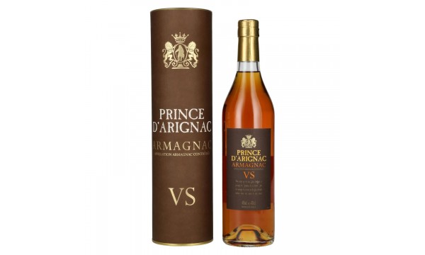 Prince D'Arignac Armagnac VS 40% Vol. 0,7l dovanų dėžutėje