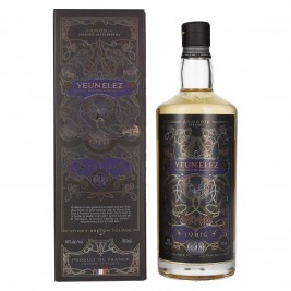 Armorik YEUN ELEZ Whisky Breton Single Malt JOBIC 46% Vol. 0,7l dovanų dėžutėje