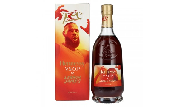 Hennessy V.S.O.P X LEBRON JAMES Cognac Limited Edition 40% Vol. 0,7l dovanų dėžutėje Hennessy V.S.O.P X LEBRON JAMES Cognac Limited Edition 40% Vol. 0,7l dovanų dėžutėje