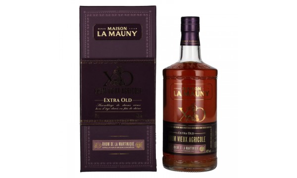 La Mauny XO Rhum Vieux Agricole 40% Vol. 0,7l dovanų dėžutėje La Mauny XO Rhum Vieux Agricole 40% Vol. 0,7l dovanų dėžutėje