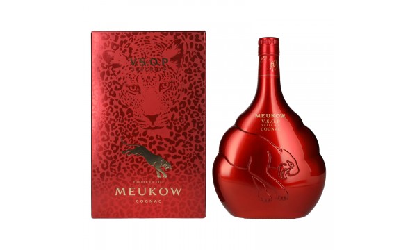 Meukow V.S.O.P Superior Cognac Red 40% Vol. 0,7l dovanų dėžutėje