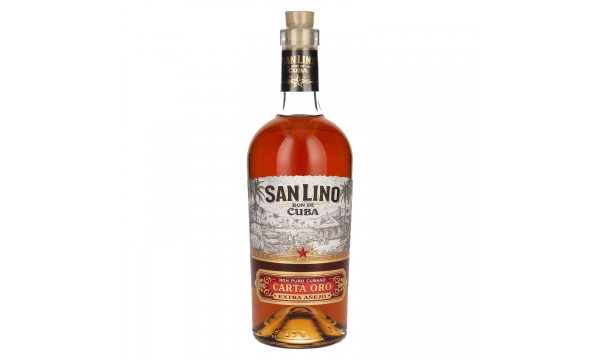 San Lino Ron de Cuba CARTA ORO Extra Añejo 40% Vol. 0,7l