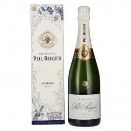 Pol Roger Champagne Réserve Brut 12,5% Vol. 0,75l dovanų dėžutėje