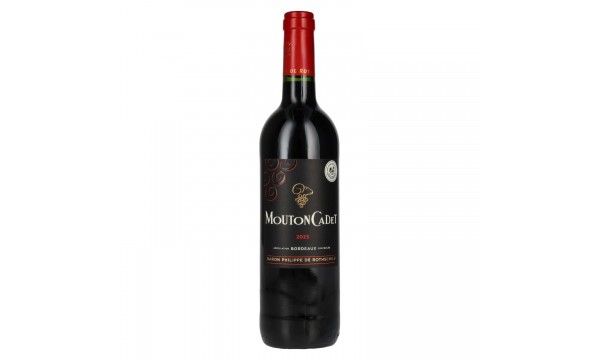 Baron Philippe de Rothschild MOUTON CADET Bordeaux Rouge 2023, sausas
