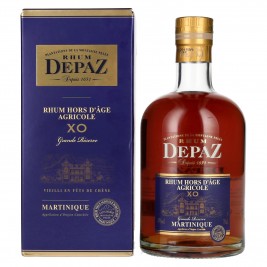 Depaz Rhum Hors D'Âge Agricole XO Grande Réserve GB 45% Vol. 0,7l dovanų dėžutėje