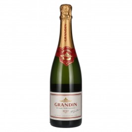 Grandin Brut Méthode Traditionnelle 11,5% Vol. 0,75l, briutas