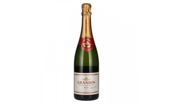 Grandin Brut Méthode Traditionnelle 11,5% Vol. 0,75l, briutas Grandin Brut Méthode Traditionnelle 11,5% Vol. 0,75l, briutas