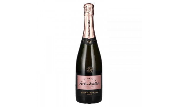 Nicolas Feuillatte Champagne Réserve Exclusive Rosé 12% Vol. 0,75l, briutas