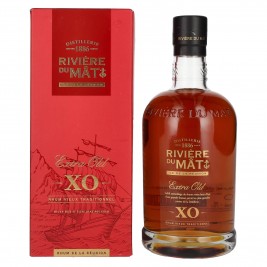 Rivière Du Mat Rhum Vieux Traditionnel XO 42% Vol. 0,7l dovanų dėžutėje