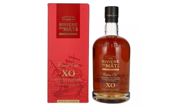 Rivière Du Mat Rhum Vieux Traditionnel XO 42% Vol. 0,7l dovanų dėžutėje