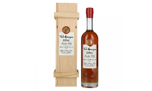Vieil Armagnac Delord Vintage Récolte 1993 40% Vol. 0,7l medinėje dėžėje