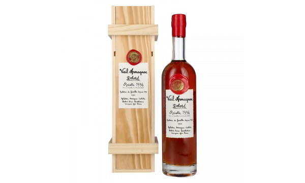 Vieil Armagnac Delord Vintage Récolte 1996 40% Vol. 0,7l medinėje dėžutėje