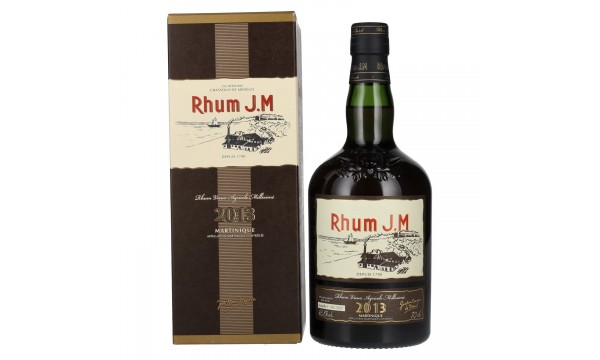 Rhum J.M Vieux Agricole Millésimé 2013 43,8% Vol. 0,7l dovanų dėžutėje