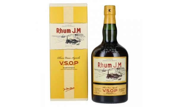 Rhum J.M Vieux Agricole V.S.O.P 43% Vol. 0,7l dovanų dėžutėje