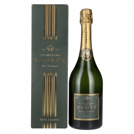 Deutz Champagne Brut Classic 12% Vol. 0,75l dovanų dėžutėje, sausas